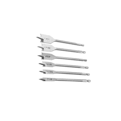 Tolsen 75656 Fishtail Wood Drill Bit Set (6 pieces)