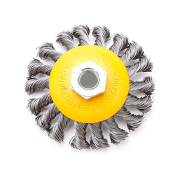Tolsen 77520 100mm industrial wire wheel