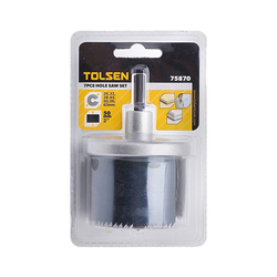 Bộ khoét lỗ 7 cái Tolsen 75870