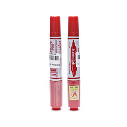 Bút lông dầu 2 đầu Queen PM01ĐO đỏ