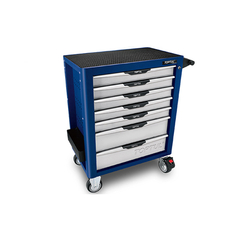 Tủ dụng cụ 7 ngăn Toptul GE-28210 (282 chi tiết) màu xanh dương