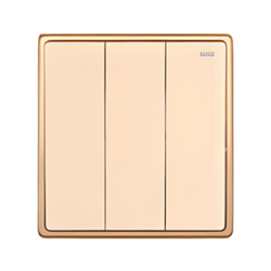 Mặt 3 công tắc 1 chiều 16A-250V MPE S703