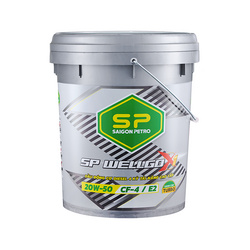 Dầu động cơ Saigon Petro Wellgo SPX120W50X18 (xô 18 lít)