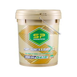 Dầu động cơ Saigon Petro Wellgo SPX220W50X18 (xô 18 lít)