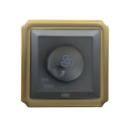 ABE BRONZE B1X-DQ fan dimmer gray