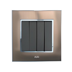 ABE SATIN S1D-41C 1-way four-way switch bronze color