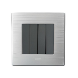 ABE TITANIUM T1B-42C 2-way four-way switch silver