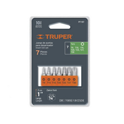 TRUPER P7-15TS star head screw (77 pieces)