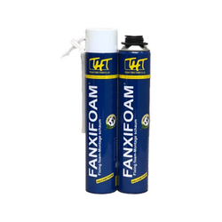 Keo bọt nở 750ml THT FanxiFoam màu trắng kem