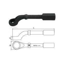 Toptul AAAU6565 Hammer Wrench