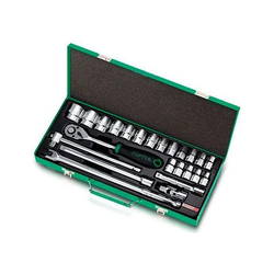 Toptul GCAD2404 1/2inch Hexagon Socket Set (24 pieces)