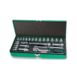 Toptul GCAD2502 3/8inch Hexagon Socket Set (25 pieces)