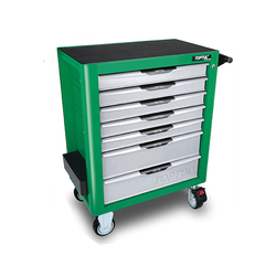 Toptul GE-20820 7-drawer tool cabinet (208 pieces)