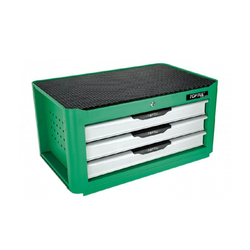 Tủ dụng cụ 3 ngăn Toptul TBAD0301 màu xanh