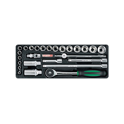 Toptul GCAT2605 3/8inch bolt wrench set (26 pieces)