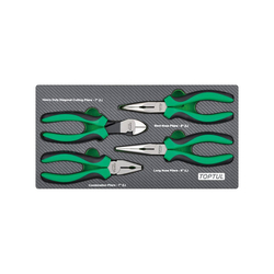 Toptul GEA0407 Pliers Set (4 pieces)