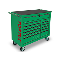 Toptul TCBA1301 Green 13 Compartment Mobile Wheeled Tool Cabinet