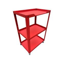 NAM RACK N0R3 red 3-tier tool cart
