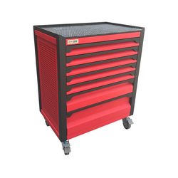 NAM RACK N0RD7 red 7-compartment tool cabinet