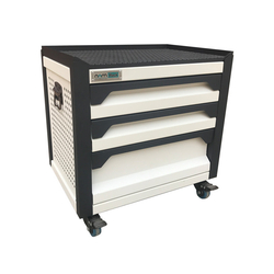 NAM RACK F0RD3 3-compartment tool cabinet, black