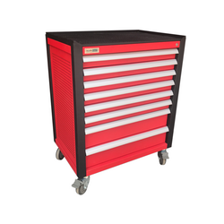 NAM RACK N0RD8 red 8-compartment tool cabinet