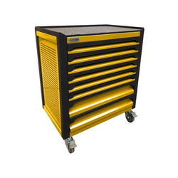 NAM RACK N0T1RD8 8-compartment tool cabinet, yellow