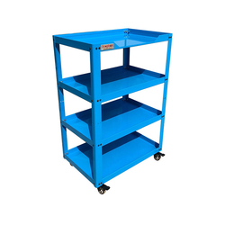 Xe đựng dụng cụ 4 tầng DROPBOX DB04 màu xanh dương