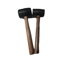 Wooden handle rubber hammer (280) small BCSN