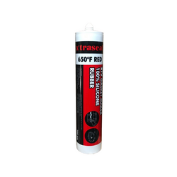 X&#39;traseal 650°F Red Heat Resistant Silicone Sealant 300ml