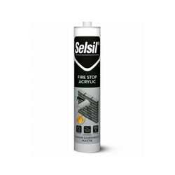Silicone chống cháy 300ml Selsil THT-M1C màu xám tôn