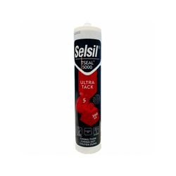 Keo chống dột, chống thấm co giãn 290ml Selsil Tseal 5000 màu trắng