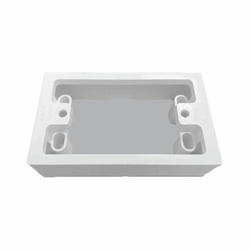 Hộp nhựa nổi dùng cho các mặt ổ cắm A20 và viền A20-Wn MPE AK2237N