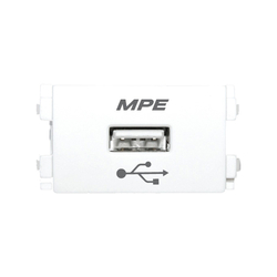 Ổ cắm sạc USB DC-5V-1000mA MPE A6USB