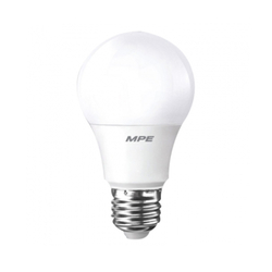 Đèn Led Bulb sử dụng Dimmer 9W góc chiếu 230 ° MPE LB-9T/3 DIM ánh sáng trắng