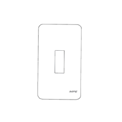 Mặt dùng cho MCB 1 cực MPE A50MCB1