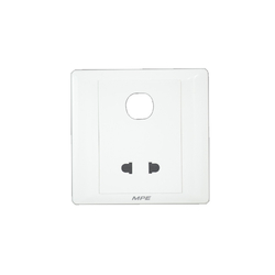 Mặt cắm đơn 2 chấu 1 lỗ MPE B2USX