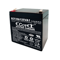 Ắc quy ECOTEK, ECT-RA125VA1, 12V5Ah cho bộ lưu điện