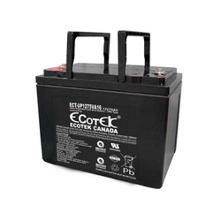 Ắc quy ECOTEK ECT-UP1275VA16, 12V75Ah cho bộ lưu điện