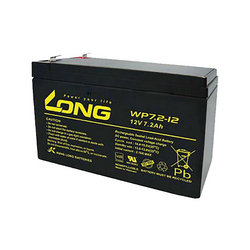 Battery 12V/7.2Ah Long WP7.2-12