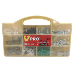 Hộp phụ tùng tiện dụng Gia đình 246 chi tiết VPRO HW-002