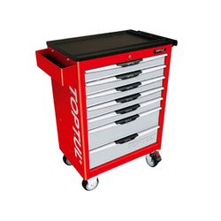 Toptul GCAJ0033 7-drawer tool cabinet (275 pieces) red