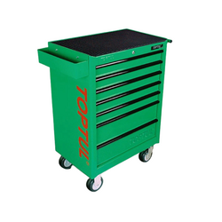 Tủ dụng cụ 7 ngăn Toptul GE-26105 (261 chi tiết) màu xanh lá