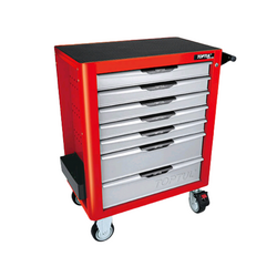 Tủ dụng cụ 7 ngăn Toptul GE-26118 (261 chi tiết) màu đỏ