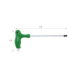 Lục giác L sao sao lỗ T10 Toptul AIEA1015