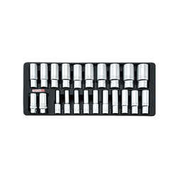 Bộ tuýp lục giác 1/2inch Toptul GAAT2202 (22 chi tiết)