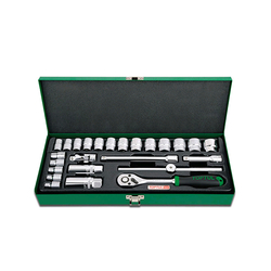 Bộ tuýp lục giác 3/8inch Toptul GCAD2501 (25 chi tiết)