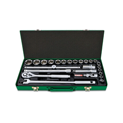 Bộ tuýp lục giác 1/2inch Toptul GCAD2510 (25 chi tiết)