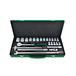 Toptul GCAD2514 1/2inch Hexagon Socket Set (25 pieces)