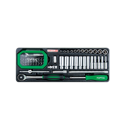 Toptul GCAT6601 1/4inch screwdriver set (66 pieces)