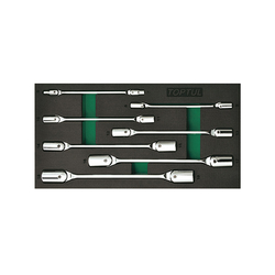 Toptul GVA0711 2-head tobacco set (7 pieces)